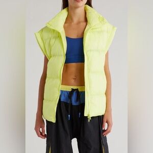 FP Movement by Free People Neon Yellow Puffer Vest